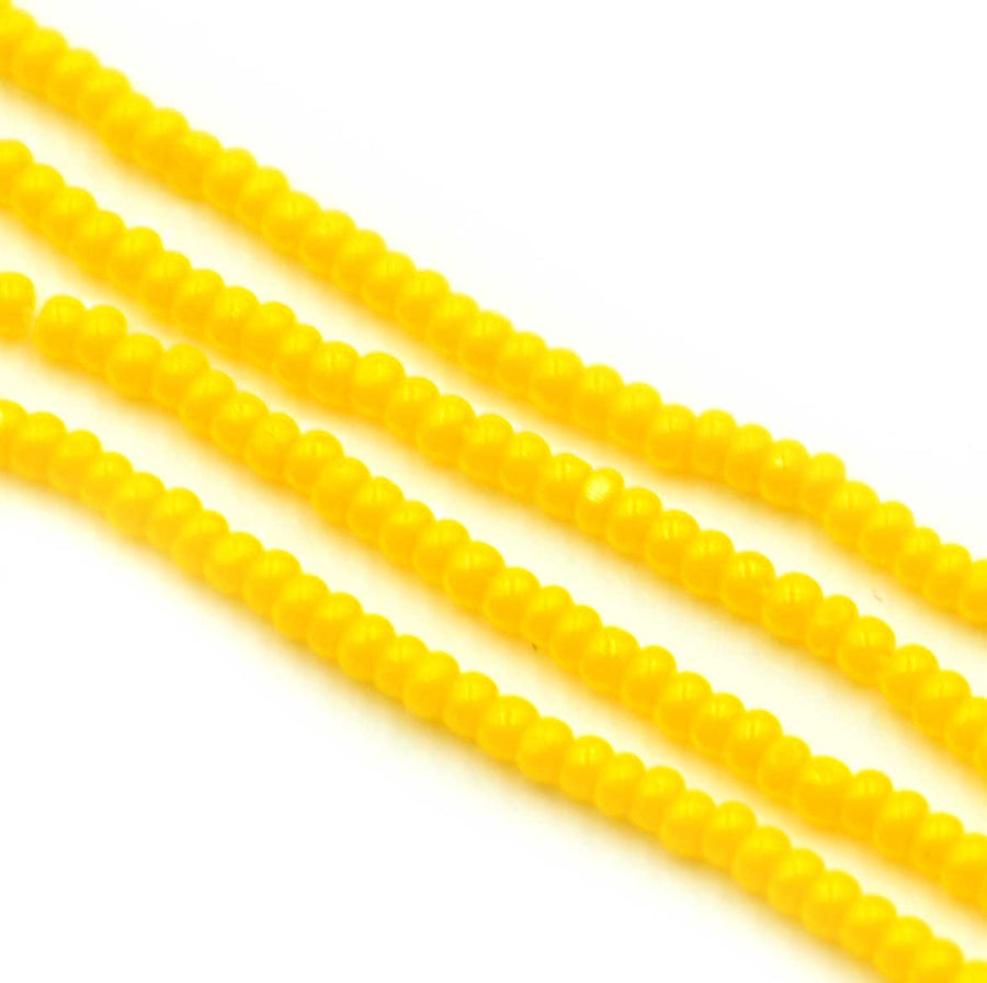 13/0 Charlottes- Opaque Gold Yellow