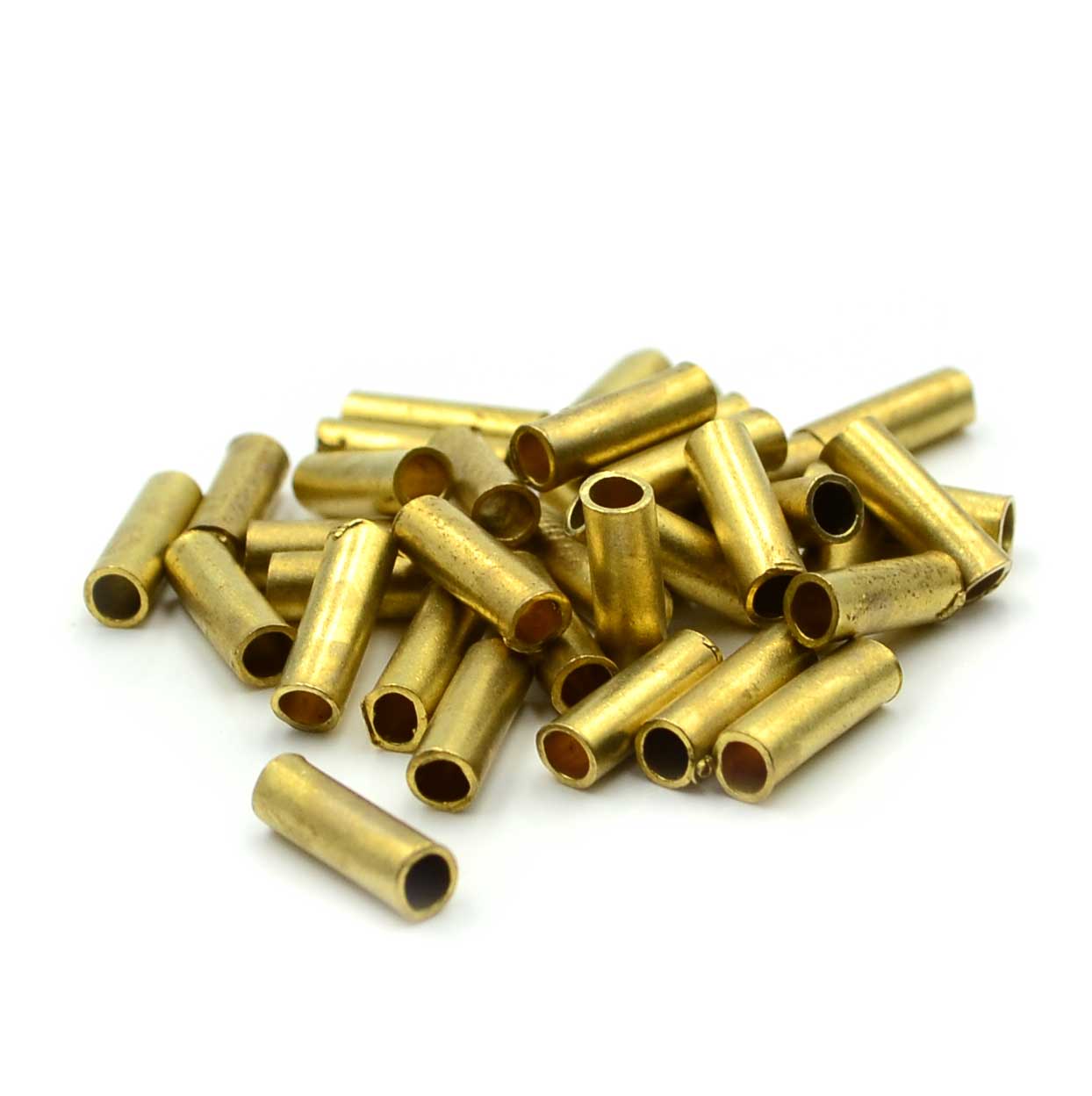 14g Artistic Wire Crimp Tubes Brass