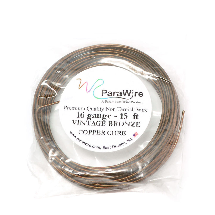 ParaWire Non-Tarnish Vintage Bronze- 16G