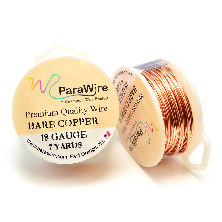 ParaWire Bare Copper- 18G Round 