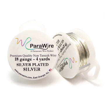 ParaWire Non-Tarnish Silver- 18G Round