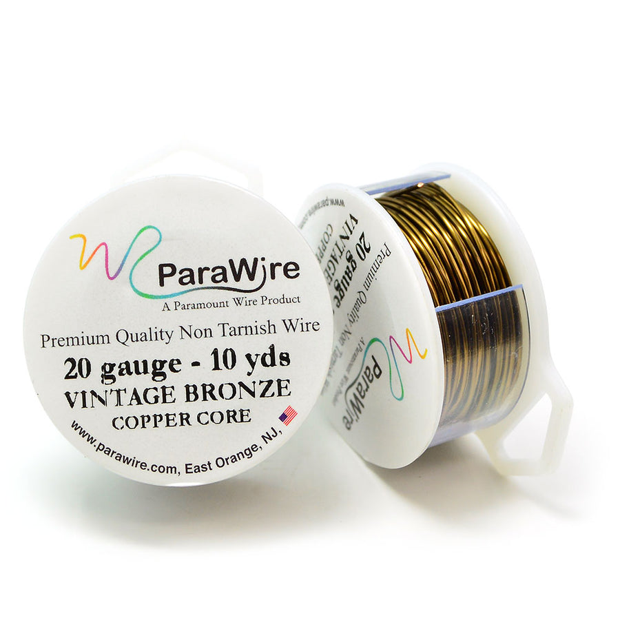 Rio Grande 20 Gauge Dead Soft Round Brass Jewelry Wire – 20 Feet, Made In USA (Yellow, 012)