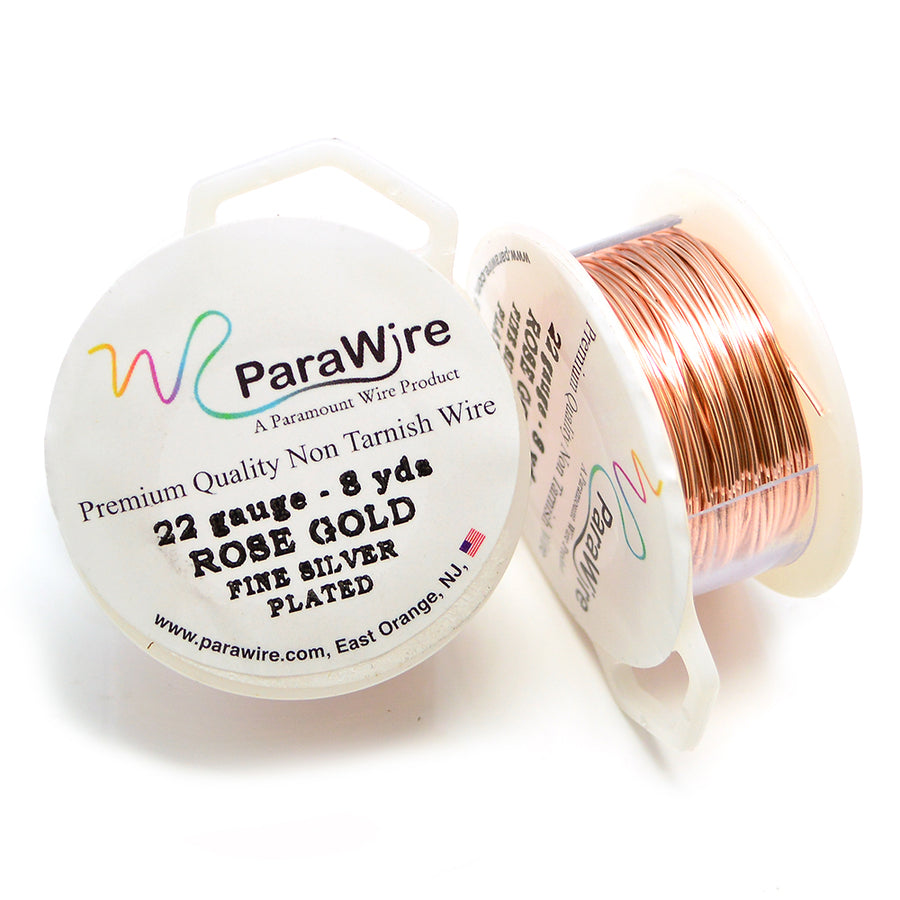 ParaWire Non-Tarnish Rose Gold- 22G Round