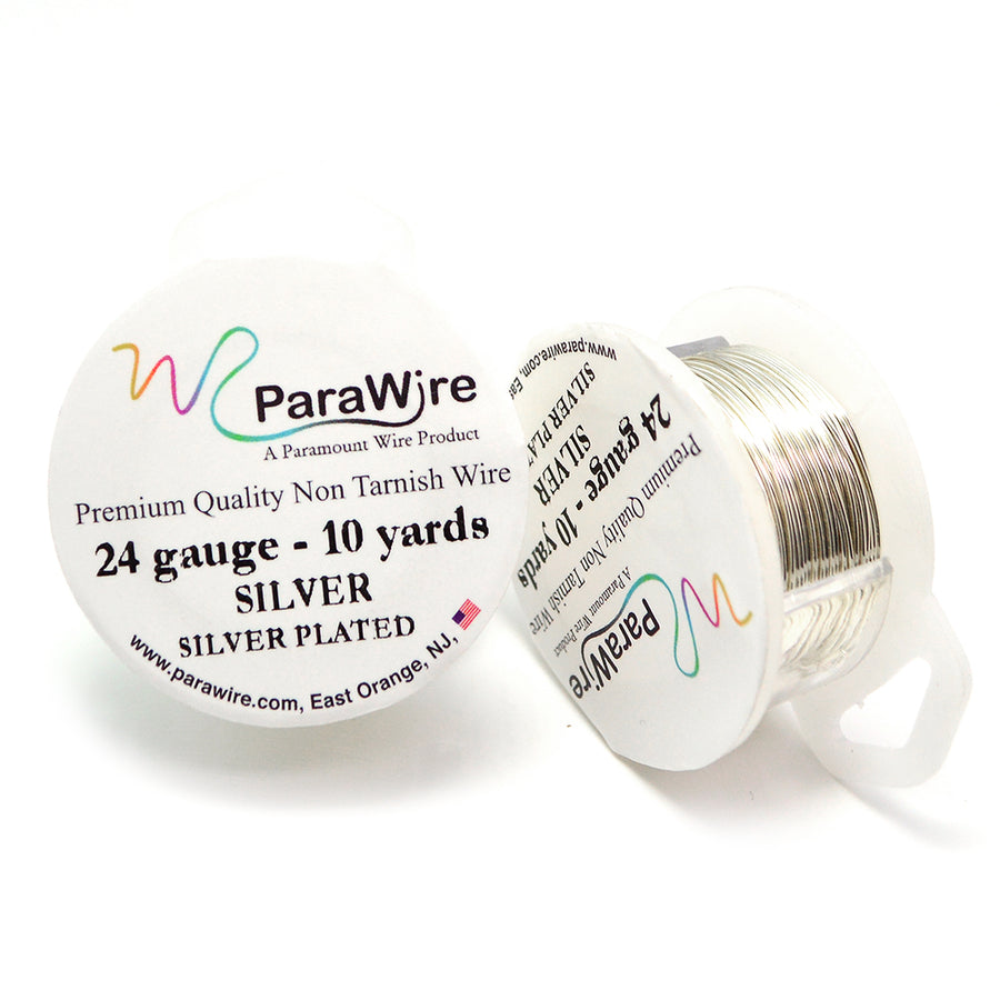 ParaWire Non-Tarnish Silver- 24G Round 