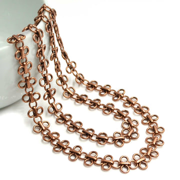 Chain Maille- Antique Copper Chain by the Foot