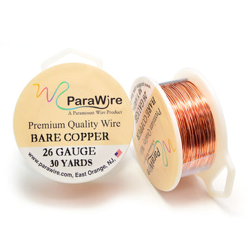 ParaWire Bare Copper- 26G Round