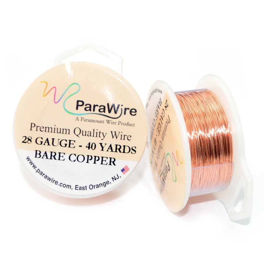 ParaWire Bare Copper- 28G