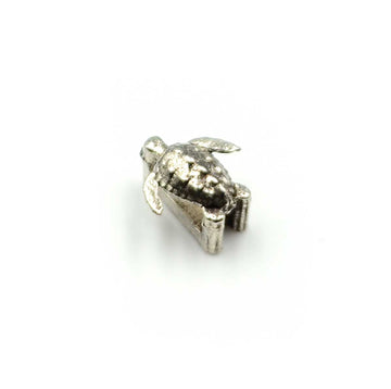 5mm Slider- Little Turtle- Antique Silver