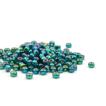 6-1017 Silver-Lined Emerald AB