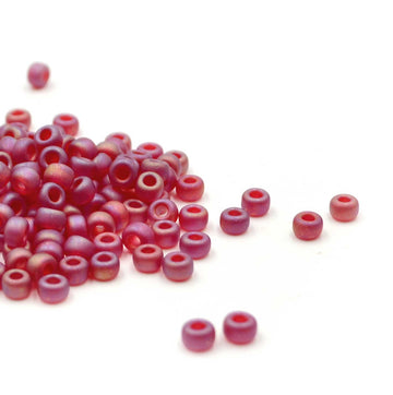 6-141FR Matte Transparent Ruby AB