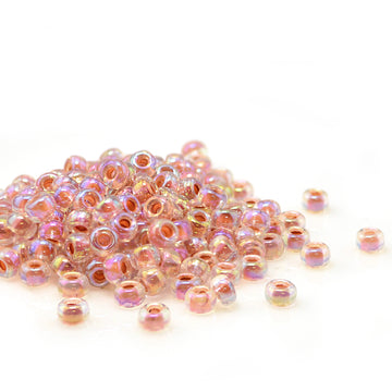 6-275 Dk Peach-Lined Crystal AB