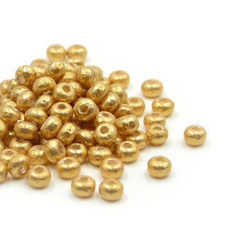 6-3953 Miyuki Baroque Pearl- Gold