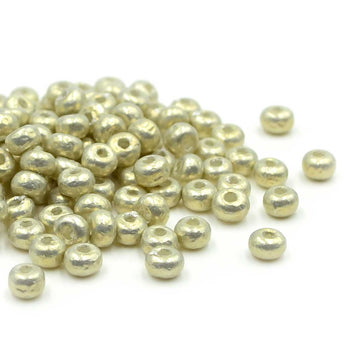 6-3956 Miyuki Baroque Pearl- Silver