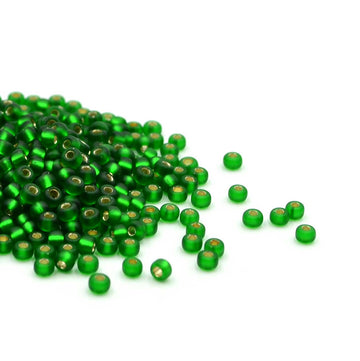 8-16F Matte Silver-Lined Green