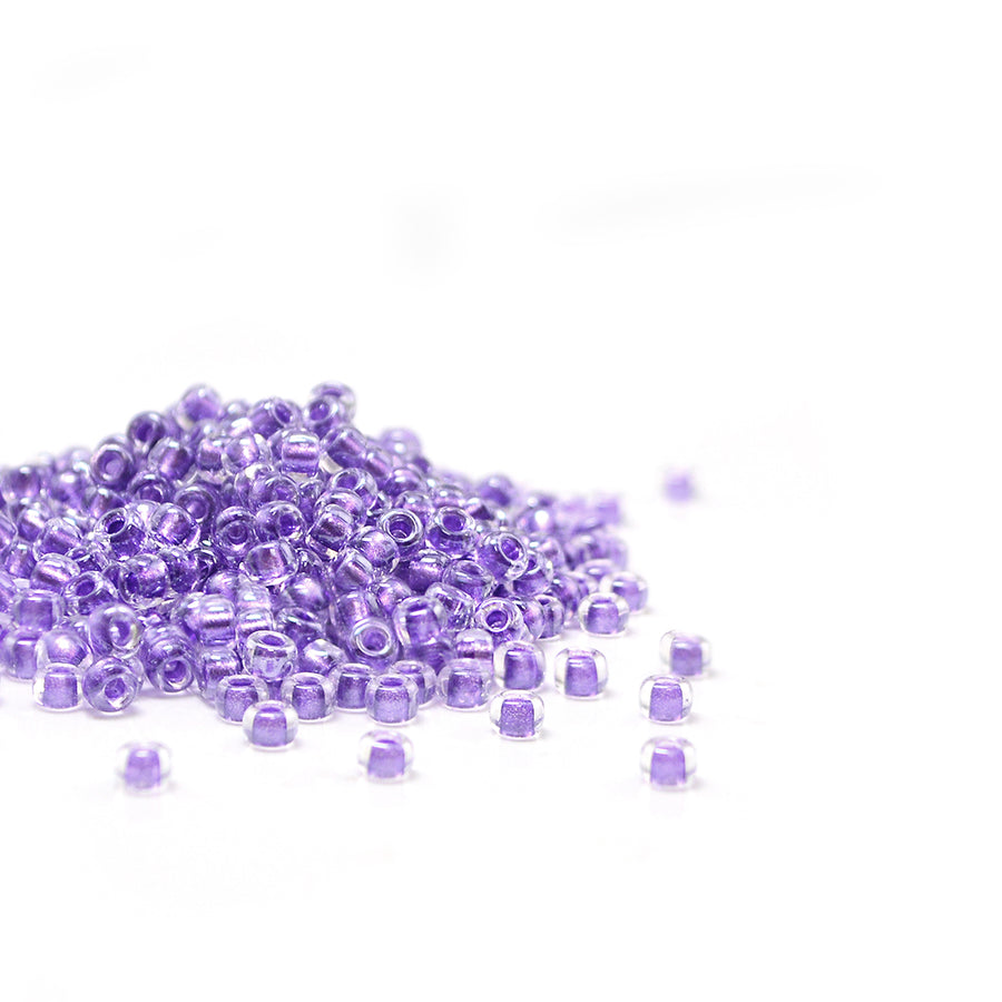 8-2607- Purple Lined Crystal AB - Beadshop.com