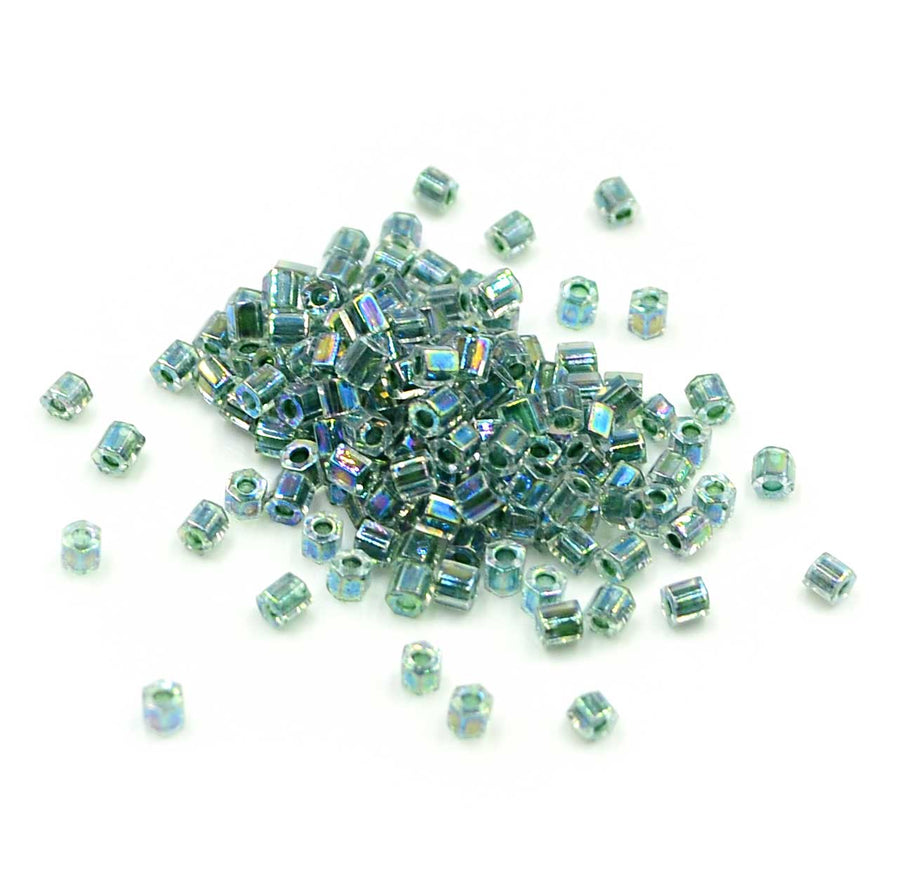 8C-277 Lime-Lined Crystal AB