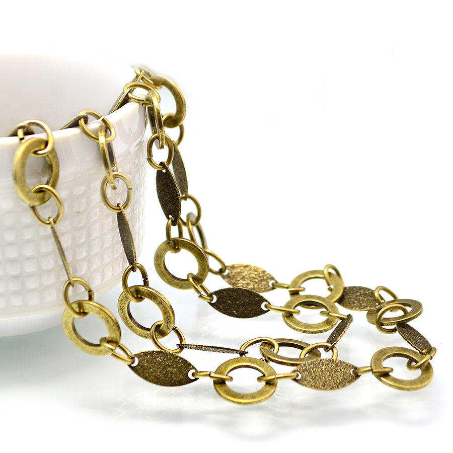Fancy Pants- Antique Brass