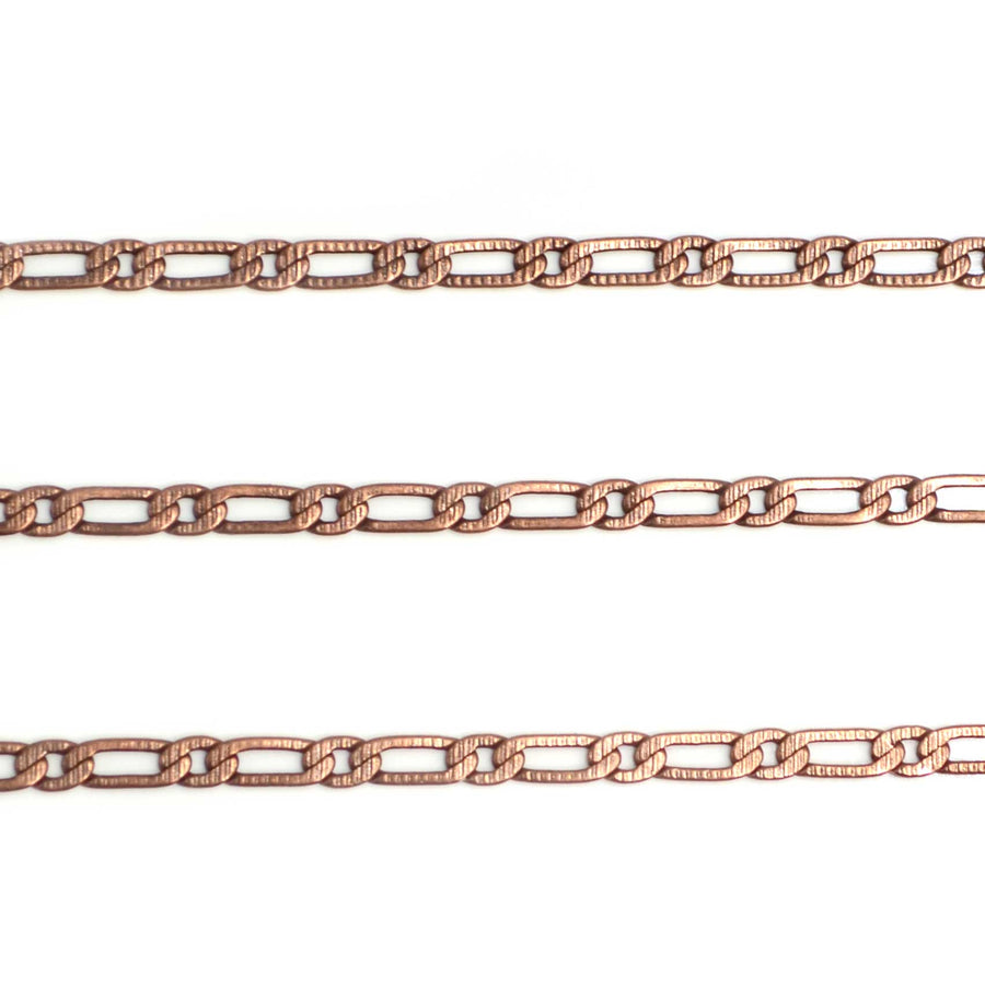 Curb Appeal- Antique Copper Chain by the Foot