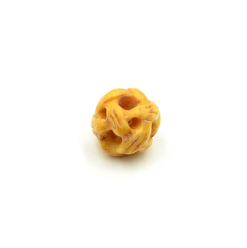 Basketweave Bone Bead