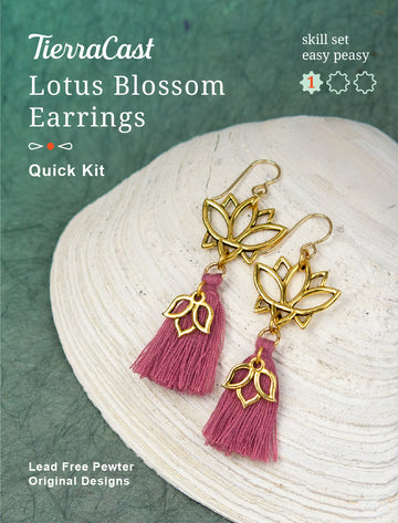 Lotus Blossom Earrings Kit