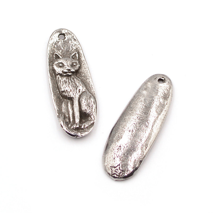 Mr. Pickles Pendant - Antique Silver