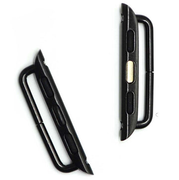 42/44/45mm Apple Watch Connector- Black (1 Pair)