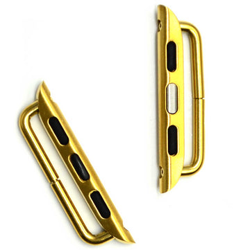42/44/45mm Apple Watch Connector- Gold (1 Pair)