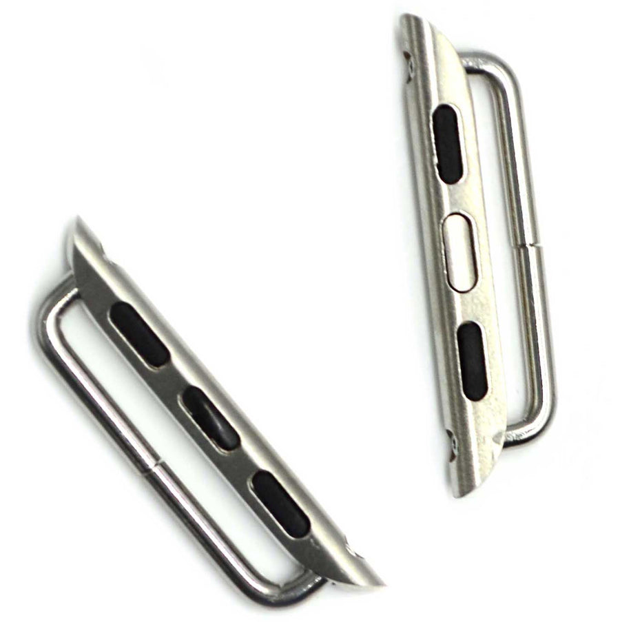 42/44/45mm Apple Watch Connector- Silver (1 Pair)