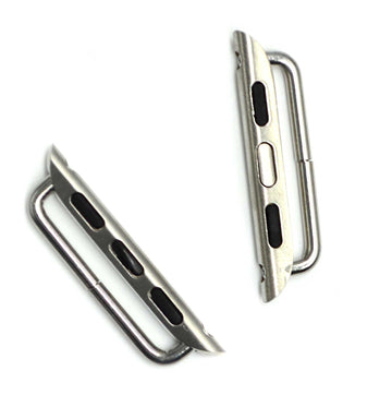 38/40/42mm Apple Watch Connector- Silver (1 Pair)