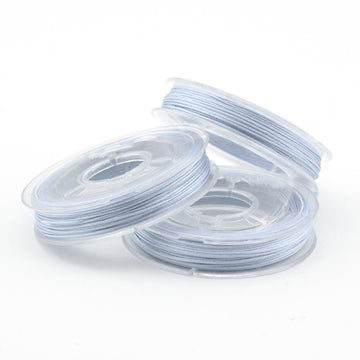 Light Blue- 0.4mm , 0.4mm chinese knotting cord - Tangles n' Knots, Beadshop.com
