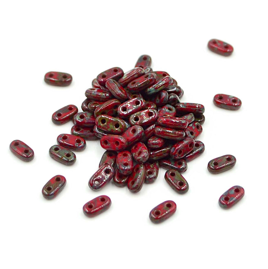 CzechMates Bars- Opaque Red Picasso