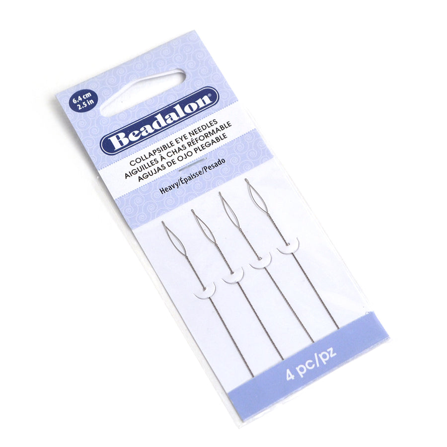 Beadalon Collapsible Eye Needles, Heavy- Pack - Main Image
