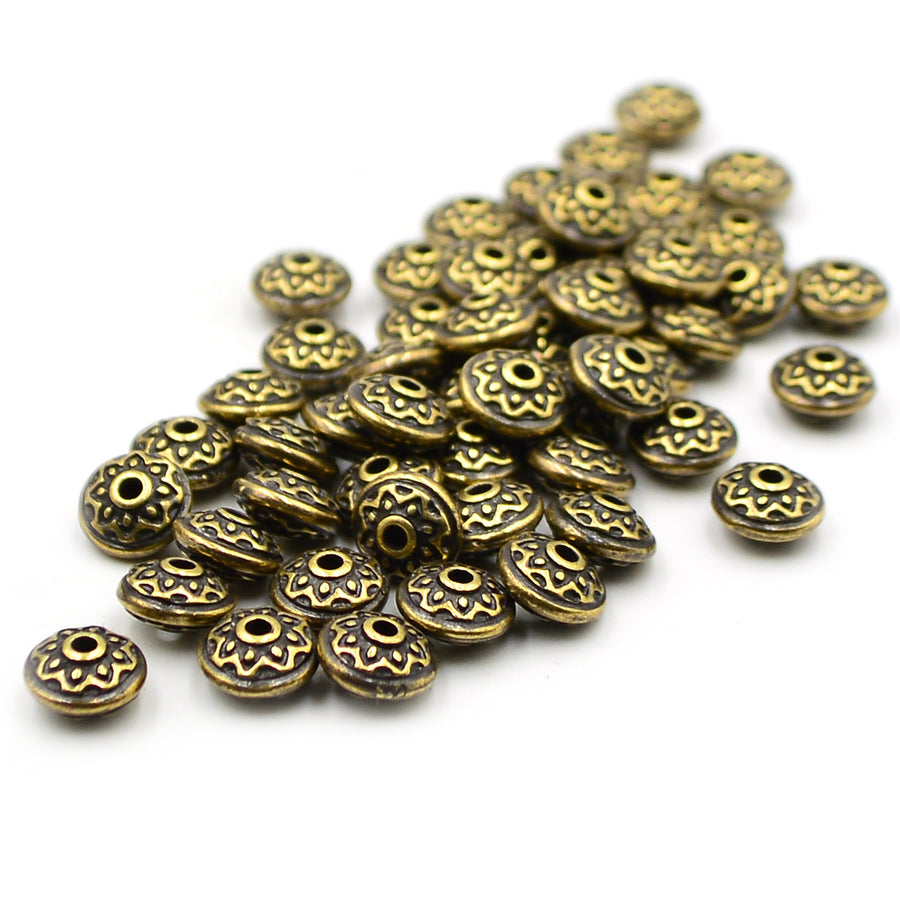 Beloved Lotus- Antique Brass