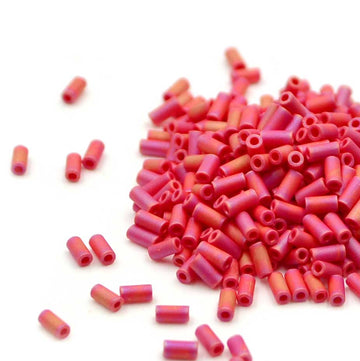 BGL1-408FR Matte Opaque Red AB