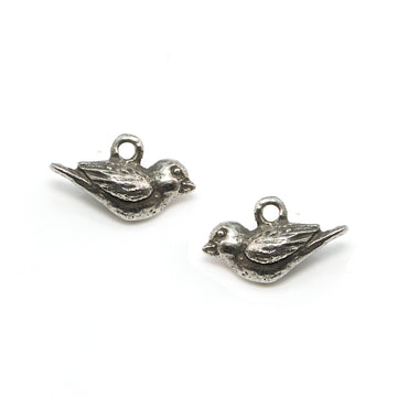 Tiny Bird- Pewter - Beadshop.com