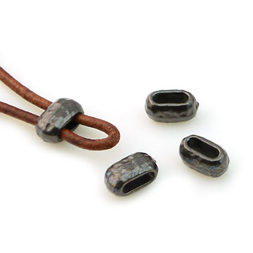 Evolve Crimp Beads- Black (4 Pieces)