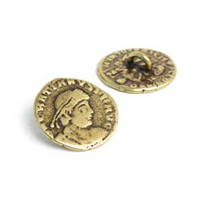 Old Coin- Antique Brass