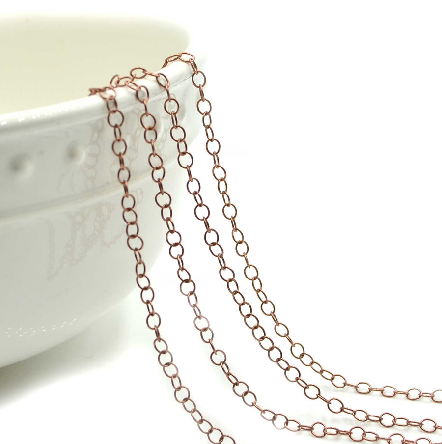 Sterling Silver Chain by the Foot - Extender Chain