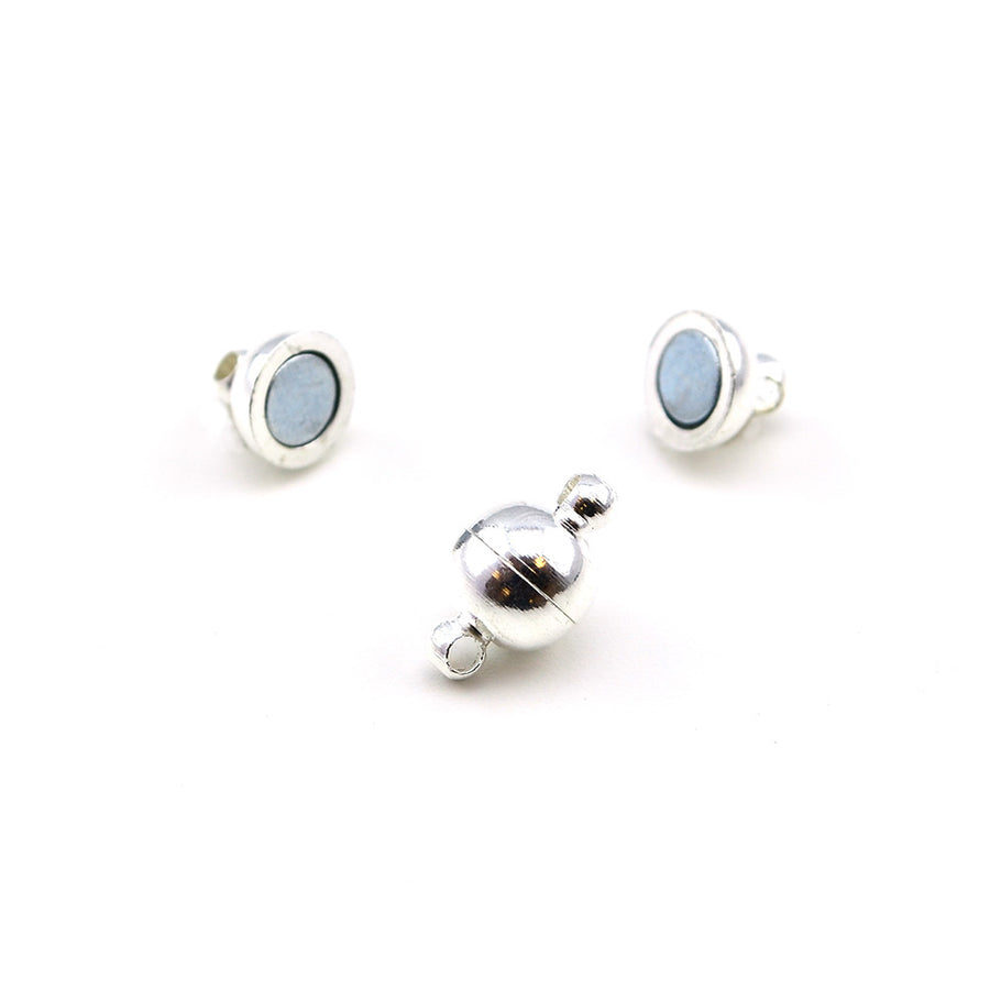 Cuties- Bright Silver , Clasps - Continental, Beadshop.com