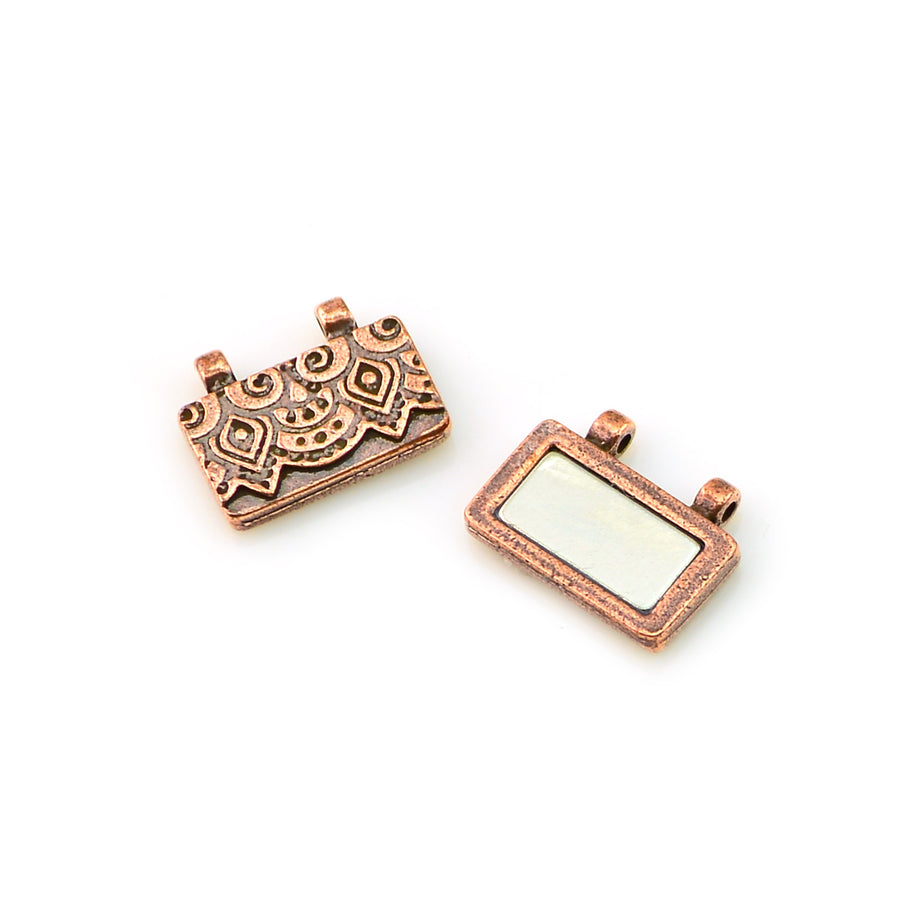 Temple Clasp- Antique Copper