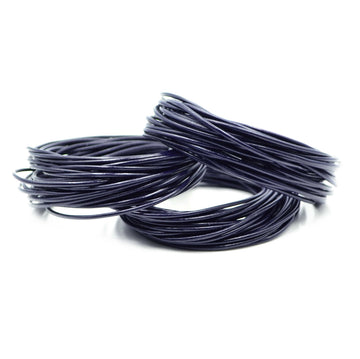 Dark Blue- 1.5mm Greek Leather by the Package