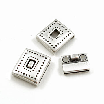 Dotted Line-20 , Clasps - Helby, Beadshop.com