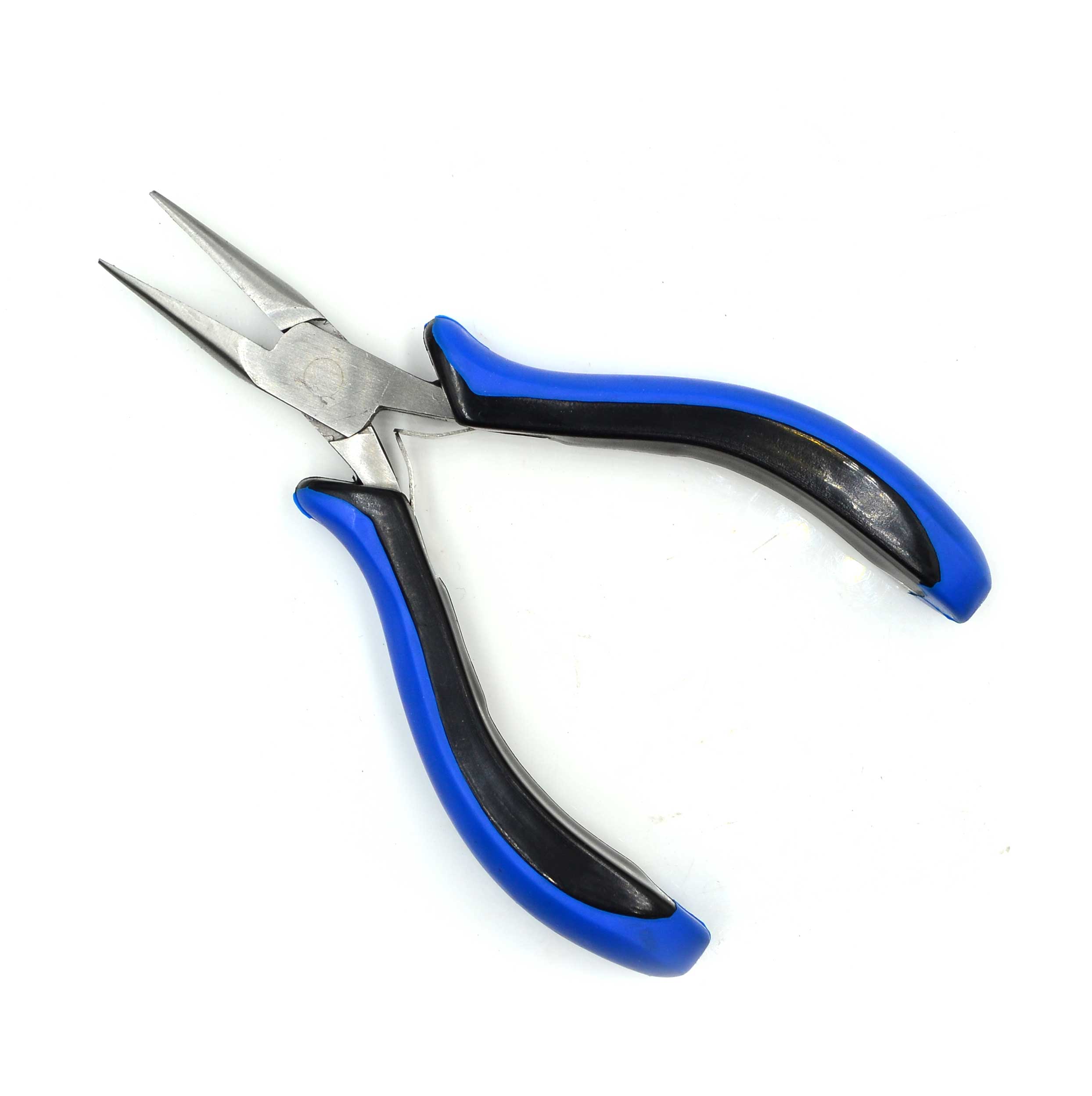 AAProTools Chain Nose Pliers - Ergonomic Blue Jewelry Pliers | Precision Tip Tool