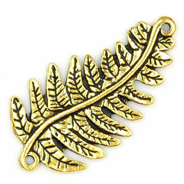 Fern Link- Antique Gold