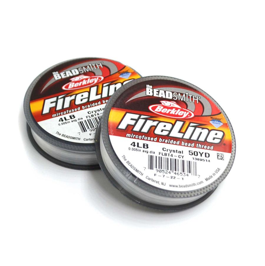 FireLine Beading Thread 8LB CRYSTAL CLEAR .007-50 Yards