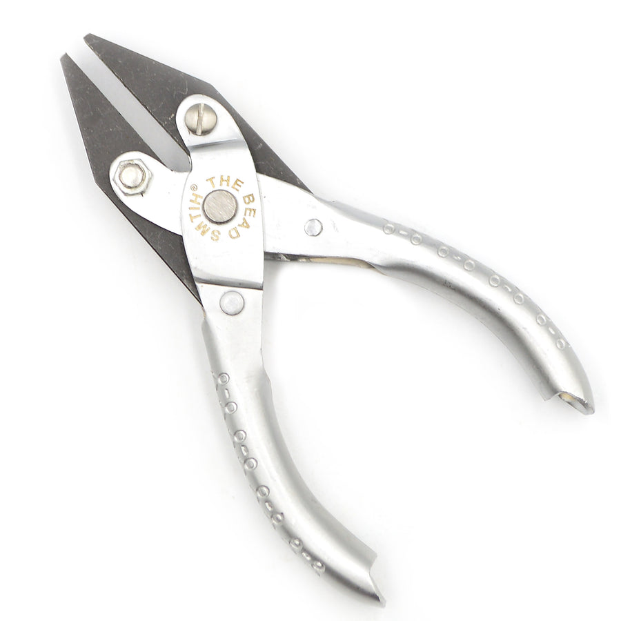 Nylon Jaw Flat Nose Parallel Pliers with Spring