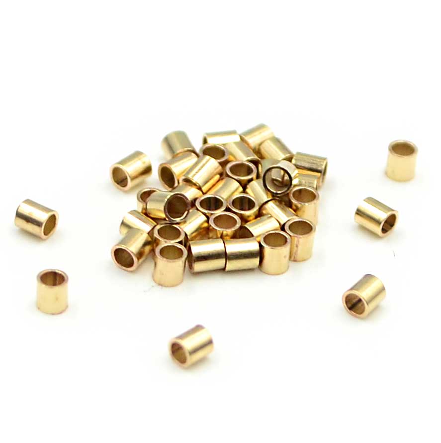 Crimp Tubes- Gold Filled