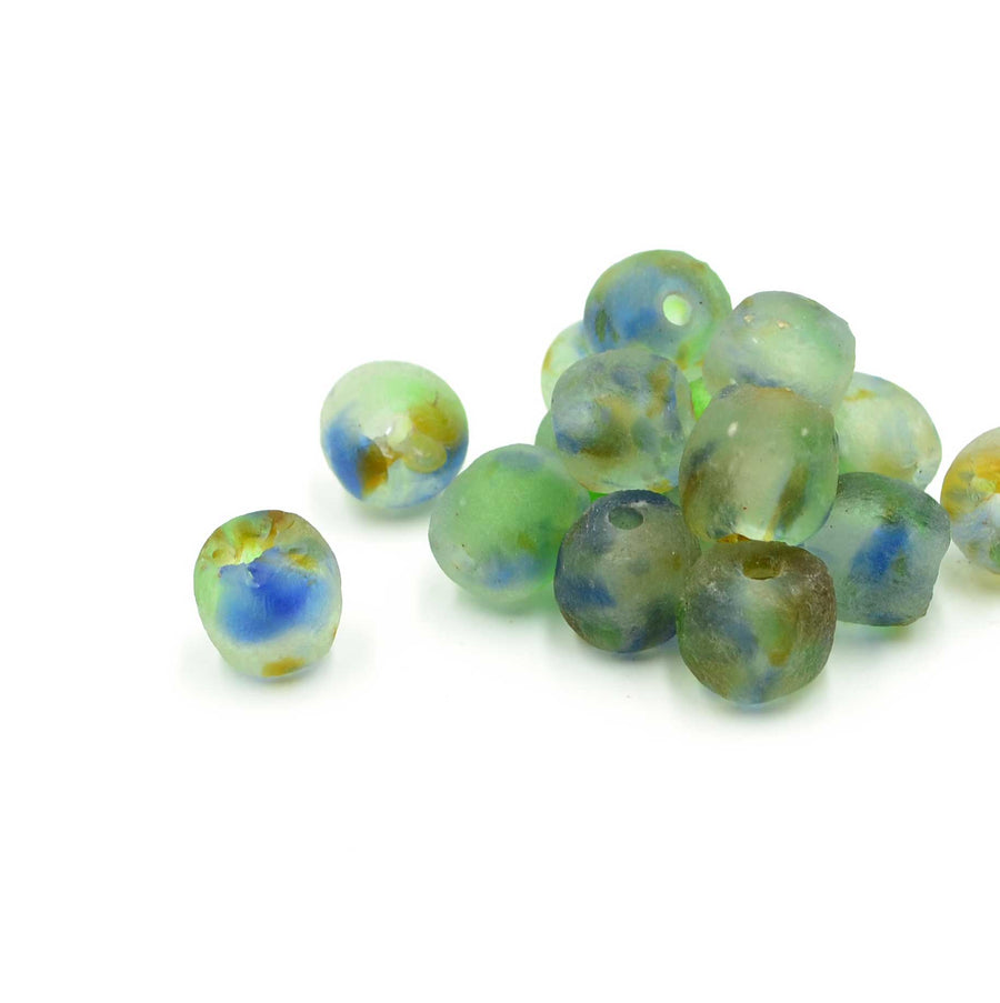 Currents- Green Brown Swirl (5 Pieces)