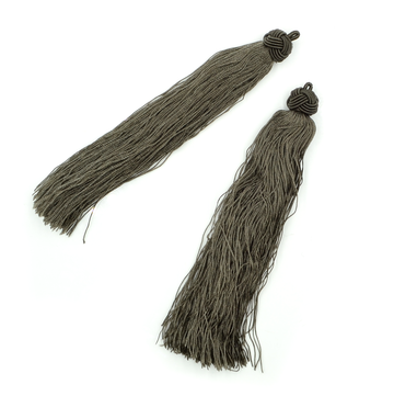 Fancy Tassels- Grey