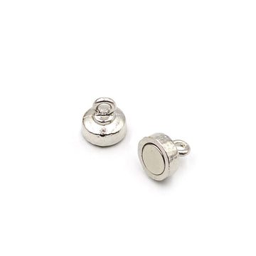 Two Halves Magnetic Clasp- White Bronze